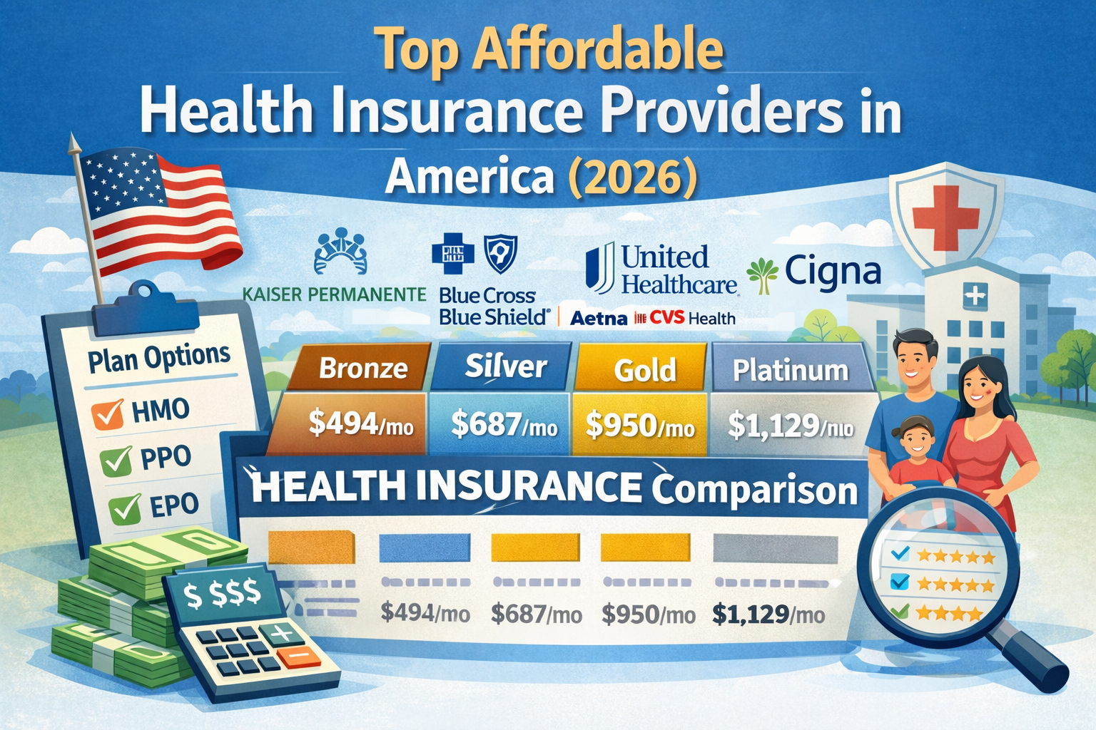 Comparing Leading U.S. Health Insurance Companies: Coverage, Costs, and Benefits The structure of the United States health insurance market is defined by a small group of dominant insurers that operate at national or regional scale while offering diversified plan structures. The most influential companies—UnitedHealthcare, Blue Cross Blue Shield, Kaiser Permanente, Aetna, and Cigna—compete across three primary dimensions: coverage scope, cost structure, and value-added benefits. Their differences are not superficial; they are rooted in how each company structures provider networks, negotiates pricing, and integrates healthcare delivery systems. Coverage is the foundational variable in any insurance comparison. UnitedHealthcare maintains the largest provider network in the United States, giving policyholders access to a vast range of hospitals, specialists, and healthcare facilities. This scale reduces friction in accessing care and increases flexibility, particularly for individuals who travel frequently or require specialized treatment. In contrast, Blue Cross Blue Shield operates as a decentralized federation of regional insurers, meaning coverage strength depends heavily on geographic location. However, its BlueCard program allows members to receive care across state lines, preserving national usability while maintaining strong local networks. Kaiser Permanente adopts a fundamentally different model by integrating insurance, hospitals, and physicians into a single system. This eliminates fragmentation in care delivery and allows tighter control over costs and treatment pathways. The trade-off is reduced flexibility, as members must remain within Kaiser’s network. Aetna and Cigna occupy hybrid positions, offering large networks with varying degrees of integration. Aetna benefits from its connection to CVS Health, embedding pharmacy and retail clinic access into its ecosystem, while Cigna extends coverage internationally, making it structurally distinct among U.S. insurers. Plan structures directly influence how coverage is accessed. HMO plans require strict network adherence and referrals but maintain the lowest costs. PPO plans provide maximum autonomy, allowing direct access to specialists and out-of-network providers at higher premiums. EPO plans remove out-of-network benefits but retain moderate pricing, while POS plans blend referral requirements with partial flexibility. All major insurers offer these structures, but their execution differs. UnitedHealthcare and Blue Cross Blue Shield emphasize PPO availability, reinforcing flexibility. Kaiser Permanente focuses almost exclusively on HMO-style integrated plans, optimizing efficiency over choice. Cost comparison reveals systemic escalation across all providers, driven by rising healthcare service prices, administrative overhead, and increased demand for care. Monthly premiums for individual plans typically fall between $400 and $800 depending on plan tier, age, and region. Bronze plans sit at the lower end of this range but expose policyholders to deductibles exceeding $6,000. Silver plans balance premium and cost-sharing, while Gold and Platinum plans significantly reduce out-of-pocket exposure in exchange for higher monthly payments. Deductibles and out-of-pocket maximums are critical in comparing real financial impact. Kaiser Permanente often offers lower deductibles relative to premium cost due to its controlled care model. UnitedHealthcare and Blue Cross Blue Shield present wider variability, reflecting their broader plan diversity. Aetna positions itself in the mid-range, while Cigna tends toward slightly higher premiums offset by enhanced service features. Out-of-pocket maximums generally approach the regulatory ceiling, often exceeding $9,000 annually for individual plans, making cost predictability a central concern. Benefits have become a major differentiator as insurers attempt to move beyond basic coverage. UnitedHealthcare integrates advanced digital tools, including telehealth platforms, AI-driven care recommendations, and wellness tracking systems. Blue Cross Blue Shield focuses on stability and provider access, often emphasizing preventive services and chronic care management at the regional level. Kaiser Permanente leads in preventive care efficiency, using its closed system to streamline screenings, routine checkups, and early intervention strategies. Aetna leverages its integration with CVS pharmacies to provide convenient medication access, walk-in clinics, and coordinated care programs. Cigna differentiates itself through wellness programs, mental health services, and international coverage options, making it structurally advantageous for globally mobile individuals. These benefit layers increasingly influence decision-making, as they affect not only cost but also healthcare outcomes and user experience. Comparison across these insurers demonstrates that no single provider dominates across all variables. UnitedHealthcare leads in scale and flexibility but may carry higher complexity and cost variability. Blue Cross Blue Shield offers balanced performance with strong regional reliability. Kaiser Permanente provides superior cost control and care coordination at the expense of network freedom. Aetna integrates healthcare services with retail and pharmacy access, while Cigna extends beyond domestic coverage into global health management. The comparative outcome is determined by structural alignment between user needs and insurer design. High flexibility demands favor PPO-heavy providers like UnitedHealthcare and Blue Cross Blue Shield. Cost predictability and streamlined care favor Kaiser Permanente. Integrated service access favors Aetna, while international mobility aligns with Cigna. The evaluation framework is not hierarchical but conditional, dependent on how each insurer’s operational model intersects with individual healthcare requirements and financial constraints.
